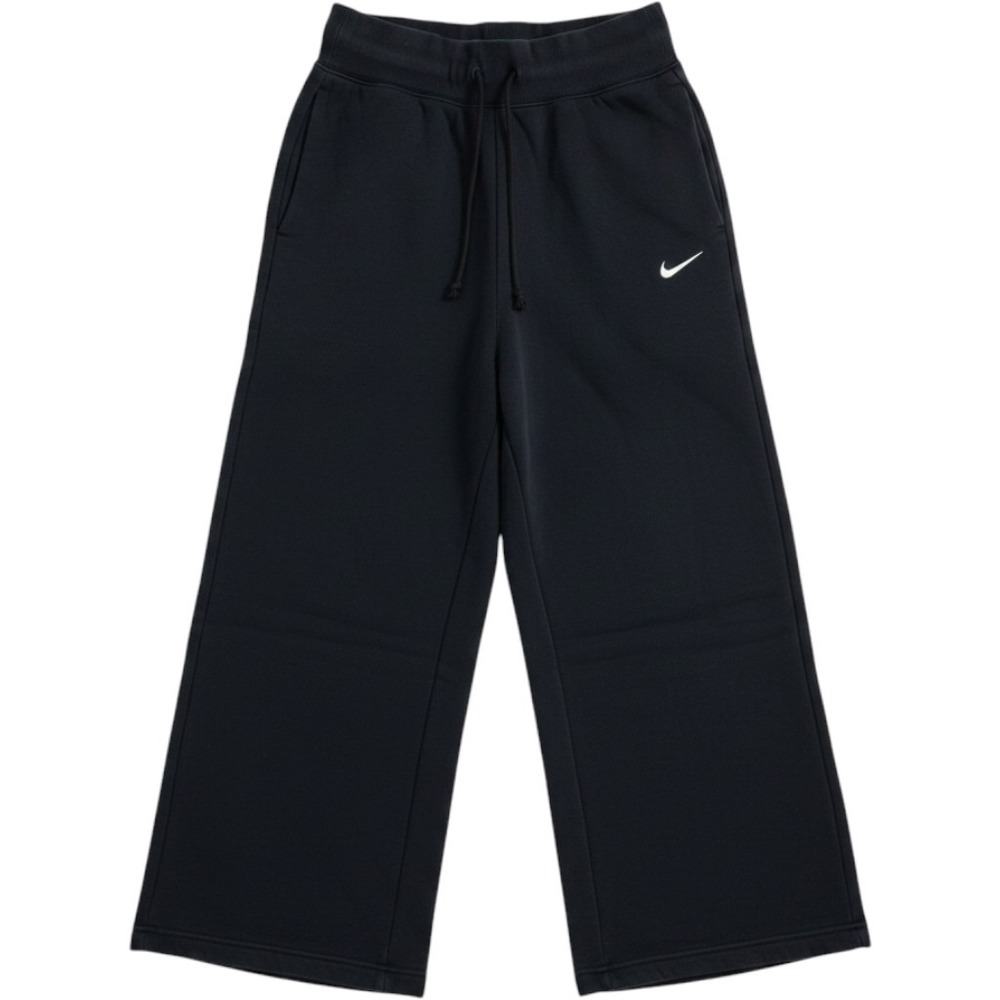 Nike Wide Leg Fleece Sweatpants Women's M Black Swoosh Gorpcore Good